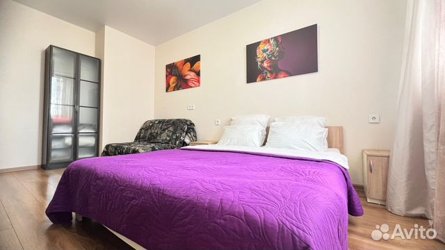 

1-к. квартира, 28 м², 2 кровати