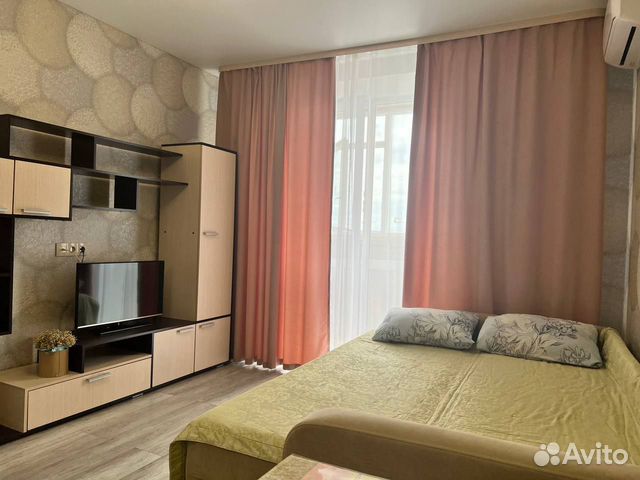 

Квартира-студия, 32 м², 1 кровать