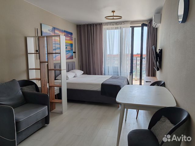 

Квартира-студия, 35 м², 2 кровати