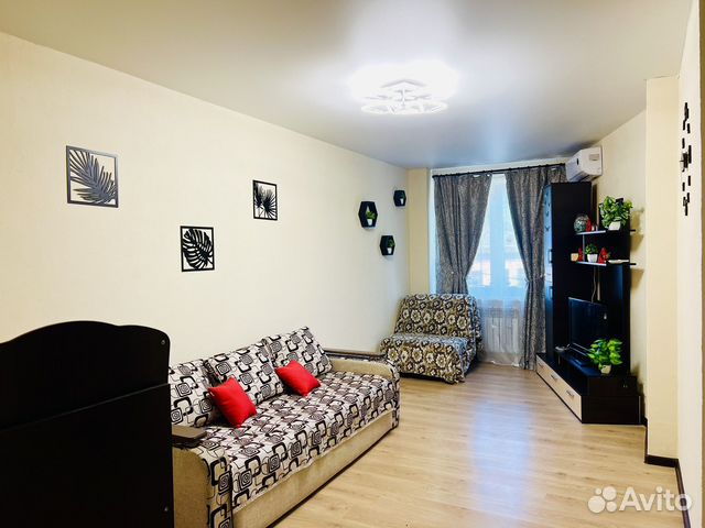 

1-к. квартира, 40 м², 3 кровати