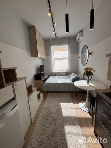 

Квартира-студия, 18 м², 2 кровати