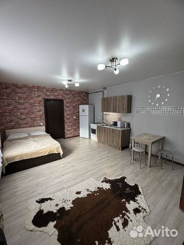 

Квартира-студия, 44 м², 1 кровать