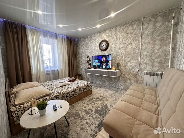 

1-к. квартира, 30 м², 2 кровати