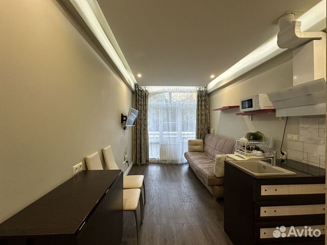 

Квартира-студия, 18 м², 2 кровати