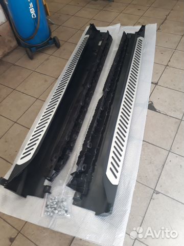 Комплект порогов бмв х 6 ф 16