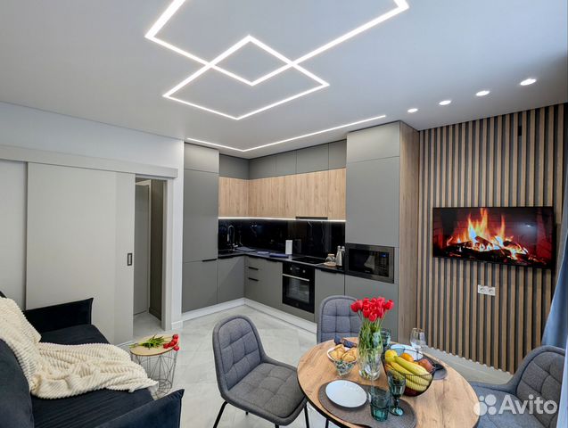 

1-к. квартира, 50 м², 3 кровати
