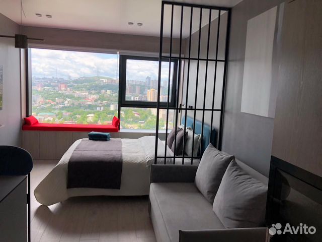 

Квартира-студия, 25 м², 2 кровати