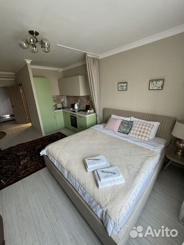 

Квартира-студия, 28 м², 1 кровать