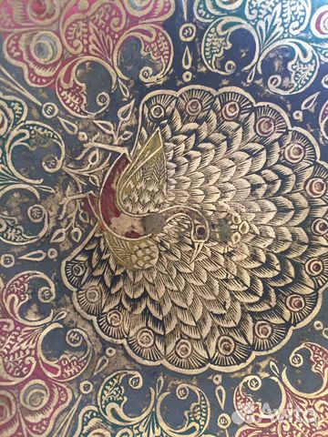 Ваза для фруктов. Бронза