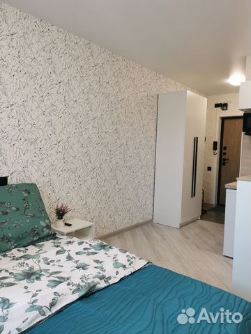 

Квартира-студия, 27 м², 1 кровать