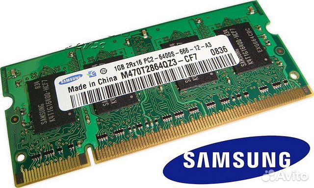 SO-dimm DDR2 PC6400 SAMSUNG DDR2 1GB, Hynix