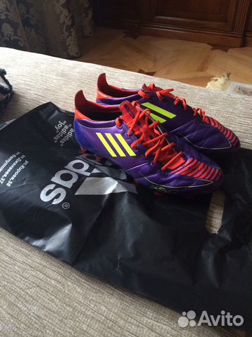 Проф-ые бутсы Adidas F50 adizero кожаные