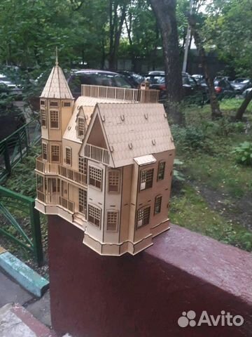 Домик кукольный из фанеры Домик кукольный из фанеры