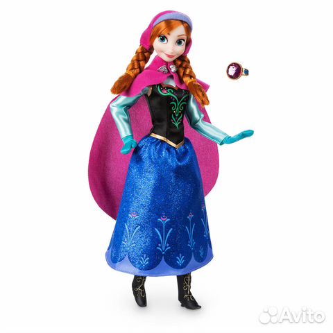 Анна Классическая кукла с кольцом, Disney США
