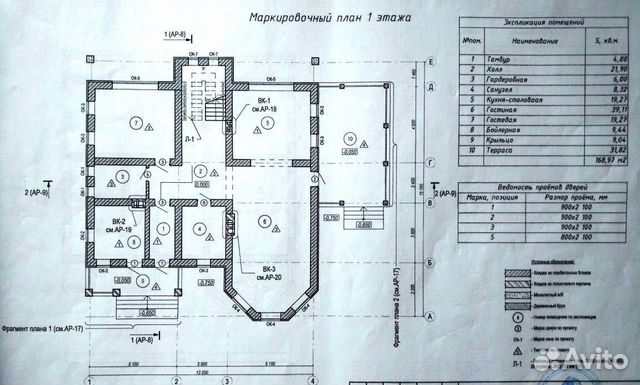 Коттедж 330 м² на участке 12.8 сот.