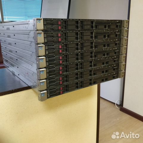 HP Proliant DL360p Gen8 2xE5-2680v2/256gb/2x750W