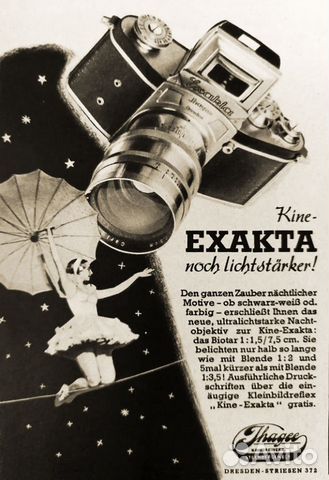 Carl Zeiss Jena Biotar 1:1,5 f7,5см Т 1941 года