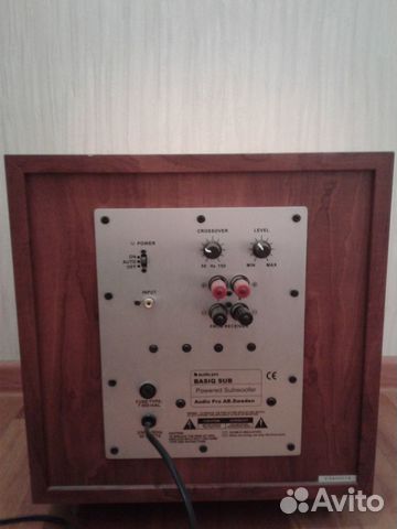 Audio pro basiq sub активный саб