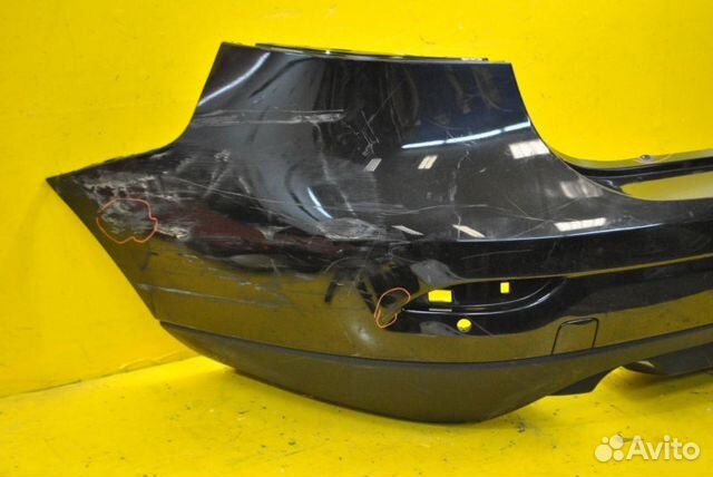 Бампер задний Renault Fluence 2009-2017