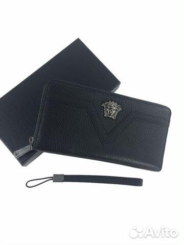 Кожаный клатч органайзер Versace арт.962 Кожаный клатч органайзер Versace арт.962