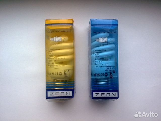 Лампа люминесцентная Zeon 13вт Лампа люминесцентная Zeon 13вт
