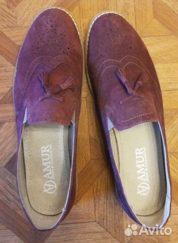 Туфли натуральная замша р. 39,5 Туфли натуральная замша р. 39,5