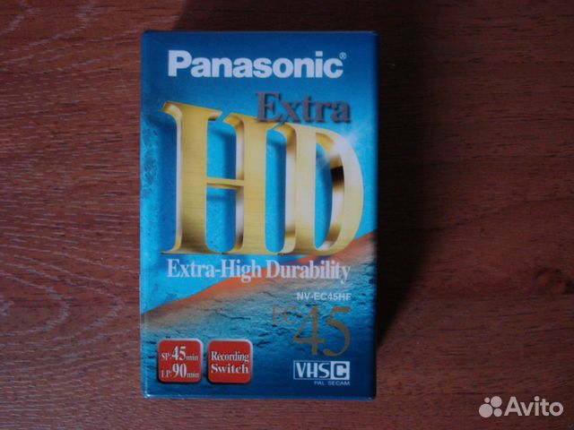 Видеокассета NV-EC45HF. Н8. Betacam Видеокассета NV-EC45HF. Н8. Betacam