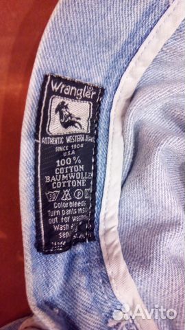 Джинсы Wrangler.Made in USA. Б/У