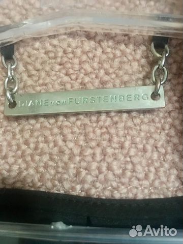 Пальто бежевое Diane Von Funstenberg DVF