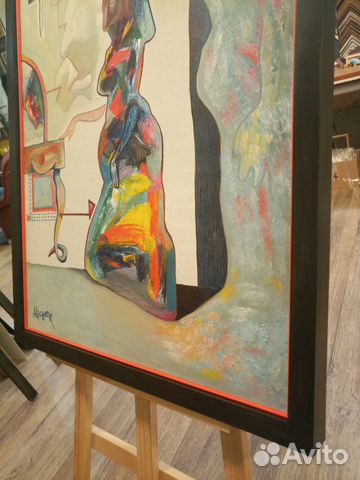 Картина. Alisher Ibragimov. 1989г