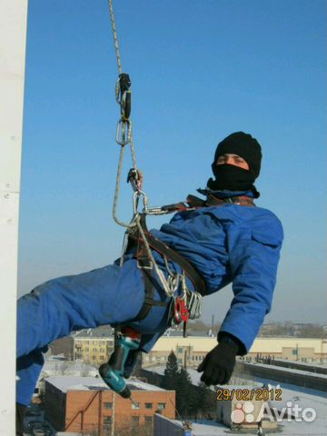 Промышленный альпинист,высотные работы