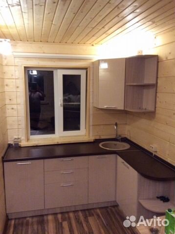 Кухонный гарнитур, фасады AGT(глянец) 1,9 х 1,56 м