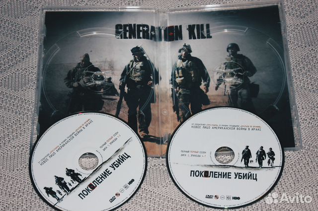 DVD диски сериал Поколение убийц Generation Kill