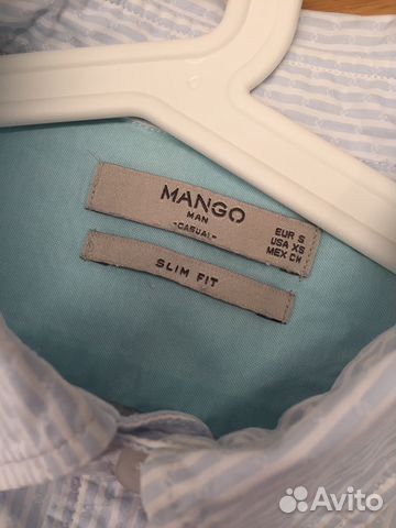 Рубашка mango slim fit