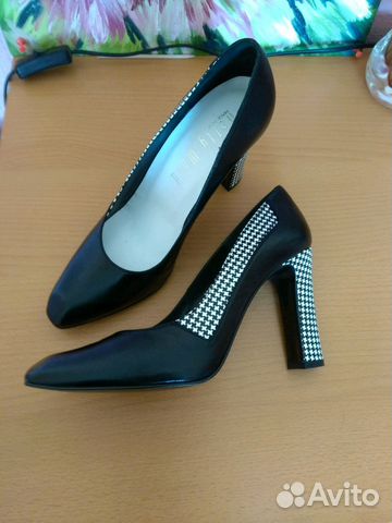 Туфли женские, натуральная кожа