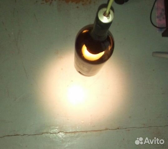 Абажур декоративный барный потолочный бутылка Абажур декоративный барный потолочный бутылка