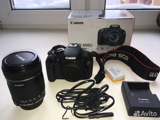 Canon 600D kit 18-135 mm