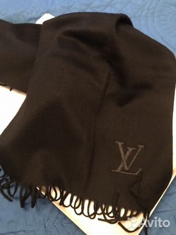 Шарф кашемир Louis Vuitton оригинал с коробкой