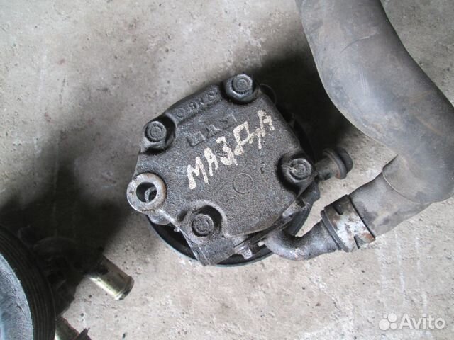Мазда 3 2003-насос гур рейка рулевая