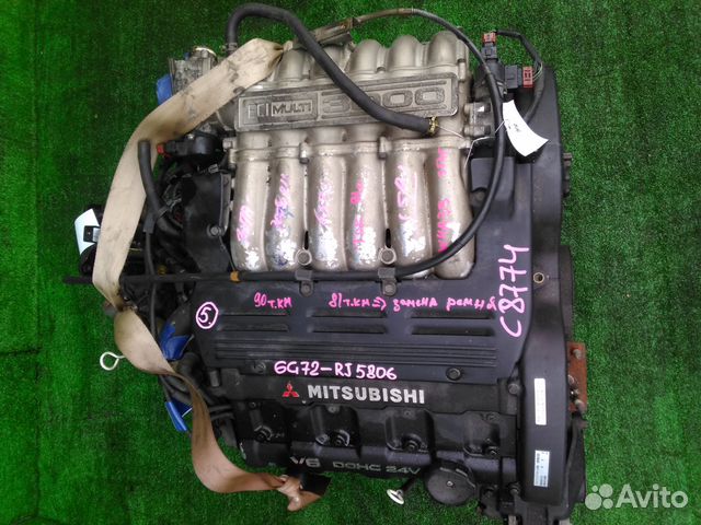 Двигатель Мицубиши Диамант 3.0 л 6G72 doch в сборе