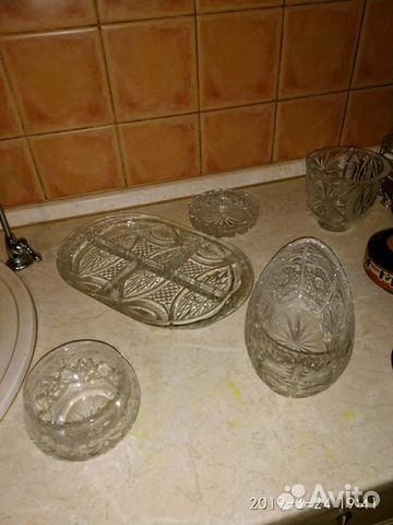 Хрустальная посуда, керамическая посуда