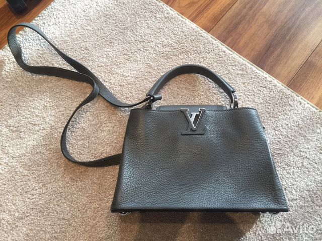 Сумка кожаная louis vuitton