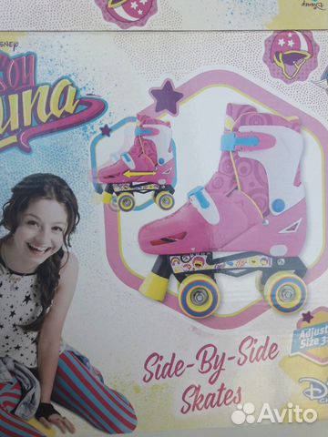 Коньки роликовые раздвижные 31-34 soy Luna 4 колес Коньки роликовые раздвижные 31-34 soy Luna 4 колес