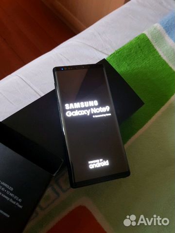 Смартфон SAMSUNG Galaxy Note 9 128Gb Чёрный новый