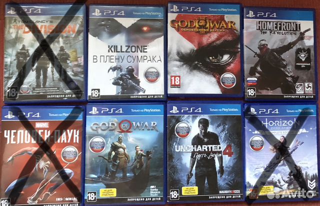 Игры PS4
