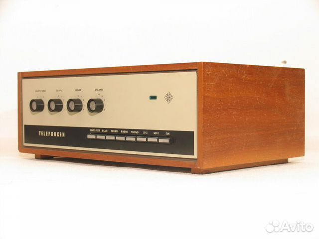 Telefunken V 819 Ламповый Tubeamp 1961г Telefunken V 819 Ламповый Tubeamp 1961г