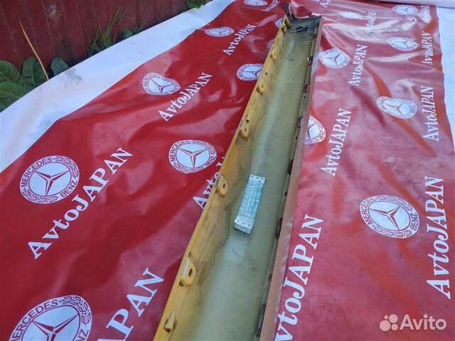 Накладка на порог левая Mercedes W140 S140