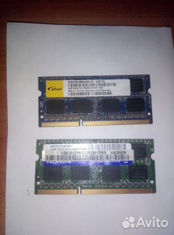 DDR3 8GB для ноутбука