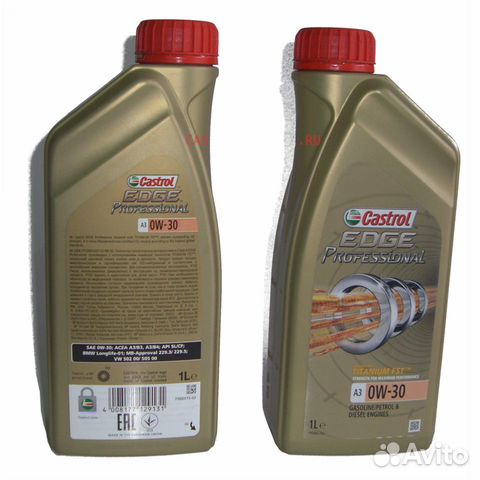 Масло моторное Castrol Edge Professional A3 0W-30