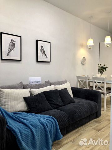 

Квартира-студия, 30 м², 2 кровати